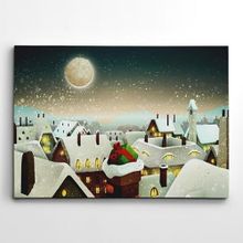 Dekolata Yılbaşı Gecesi 2 25x35 cm Kanvas Tablo