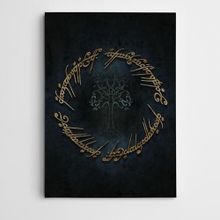 Dekolata Yüzüklerin Efendisi 60x85 cm Kanvas Tablo