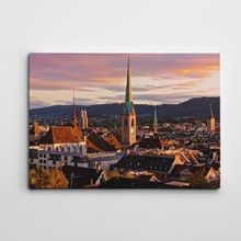 Dekolata Zürih 70x100 cm Kanvas Tablo