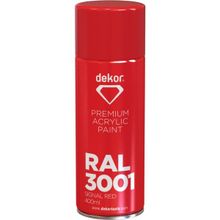 Dekor 400 ml 3001 Sinyal Kırmızı Sprey Boya