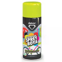Dekor Floresan Sarı 400 ml Akrilik Efektli Sprey