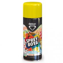 Dekor Krom Sarı 400 ml Akrilik Efektli Sprey Boya