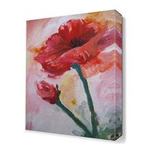 Dekor Sevgisi Gelincik 60x40 cm Yağlı Boya Tablo