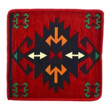 Dekoratif Otantik Çift Taraflı Fermuarlı Kilim Şark Köşesi Minder Kılıfı (40cmx41cm) Mod11