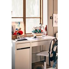 Dekorex CLM107 Beyaz Kapaklı Çekmeceli Çalışma Masası