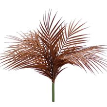 Dekorsende Kahverengi 50 cm Yapay Areca Palmiyesi Demet