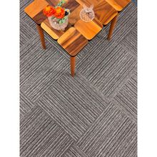 Dekoset Karo Halı- River Line 01 (1 Karo: 50 x 50 cm | 1 Paket: 8 m²)