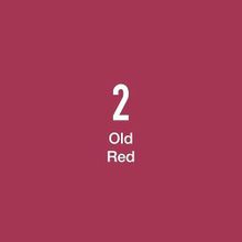 Del Rey 5789591 Twin Marker R2 Old Red Keçe Uçlu Kalem