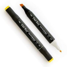 Del Rey 5789619 Y45 Canaria Yellow Twin Marker