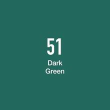 Del Rey 5789657 Twin Marker BG51 Dark Green Keçe Uçlu Kalem