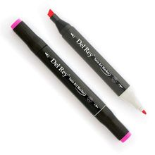Del Rey F126 Fluorescent Pink Twin Marker