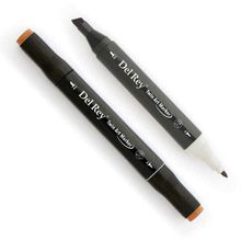 Del Rey Twin Marker BR102 Raw Umber Keçe Uçlu Kalem
