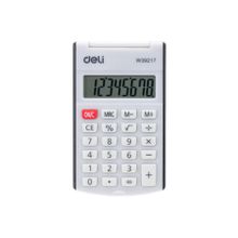 Deli 39217 Siyah Kapaklı Mini Hesap Makinası