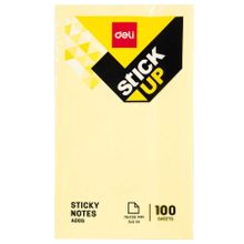 Deli A00553 Sticky Notes 76x126 mm 100 Yaprak Sarı Yapışkanlı Not Kağıdı