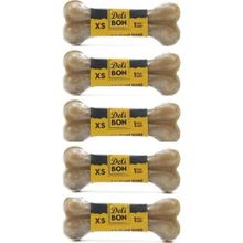 Delibon 5x7 cm Natural Vakumlu Press Kemik Köpek Ödülü