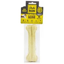 Delibon Deri Natural 15 cm 1 Adet Press Köpek Kemik
