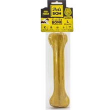 Delibon Deri Natural 1x22 cm Köpek Çiğneti Pres Kemik
