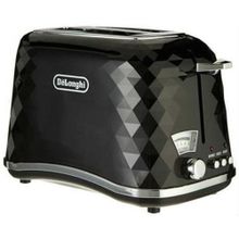 Delonghi CTJ-2003.BK Brillante 900 W 10 Programlı 2 Dilim Hazneli Ekmek Kızartma Makinesi