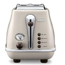 Delonghi CTOV2003.BG 2000 W 2 Dilim Hazneli Ekmek Kızartma Makinesi Bej