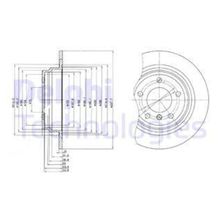 Delphi BG3044 Arka Bmw Fren Diski