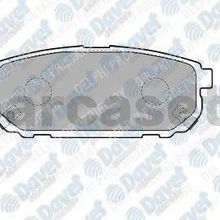 Delphi LP1850 Arka Fren Balatası
