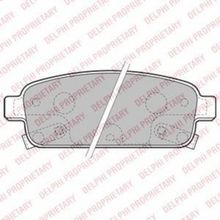 Delphi LP2167 Arka Fren Balatası