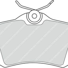 Delphi Mgn II Lgn Golf III IV Passat III Polo C3-C4-P307 Audi A3-A4 Arka Balata