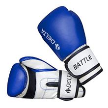 Delta Battle Dura Strong Mavi Beyaz Boks Eldiveni