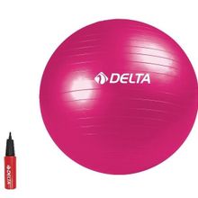 Delta Elite DS 9871 1 Fuşya 65 cm Pilates Egzersiz Topu Ve Top Pompası