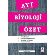Delta Kültür Yayınevi AYT Biyoloji Özet YKS 2. Oturum