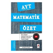 Delta Kültür Yayınevi AYT Matematik Özet (YKS 2. Oturum)