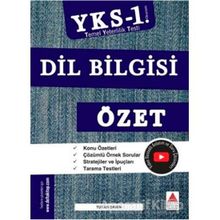 Delta Kültür Yayınları TYT Dil Bilgisi Özet