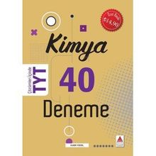 Delta Kültür Yayınları TYT Kimya 40 Deneme
