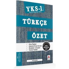 Delta Kültür Yayınları TYT Türkçe Özet