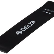 Delta Latex Siyah 10 Adet Aerobik Pilates Direnç Egzersiz Bandı