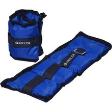 Delta Mavi 2x0.5 kg El Ayak Bilek Kas Güçlendirici Ağırlık Seti