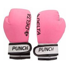Delta Punch Dura Strong Pembe Beyaz Boks Eldiveni
