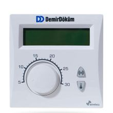Demirdöküm RF 6001 Beyaz Dijital Kablosuz Oda Termostatı