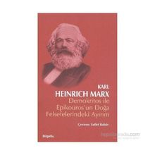 Demokritos ile Epikouros’un Doğa Felsefelerindeki Ayırım - k marx