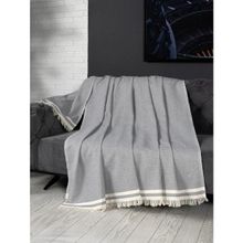 Denizli Concept Alinda Gri 170x230 cm Koltuk Örtüsü