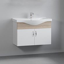 Denko Akyazı 80 cm Mdf Alize Banyo Dolabı Takımı