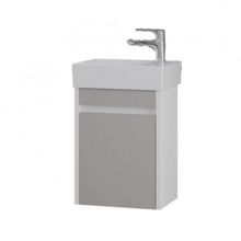 Denko Natalia 40 cm Mdf Kül Gri Banyo Dolabı Takımı