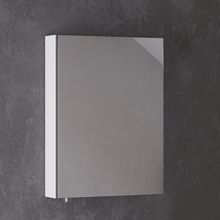 Denko Terra 60 cm Mdf Antrasit Gri Aynalı Üst Modülü Banyo Dolabı