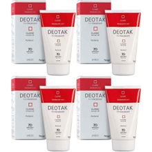 Deotak Classic Normal Cilt 4x35 ml Unisex Krem Deodorant
