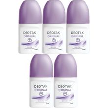 Deotak Original 35 ml 5 Adet Kadın Roll-On