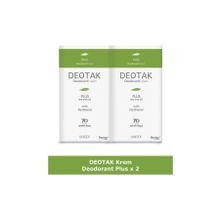 Deotak Plus 2'li 35 ml Antiperspirant Krem Deodorant