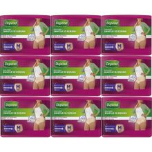 Depend 9 Paket 10'lu Medium-Orta Emici Külot Kadın Hasta Bezi