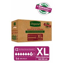 Depend Kadın Extra Büyük Beden 6x9 Adet Emici Külot