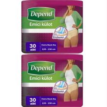 Depend Kadın XL 60 Adet Emici Külot