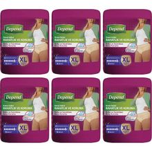 Depend Kadın Xl Ekstra Büyük Beden 9 Adet Emici Külot